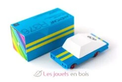 Blue Racer 8 - Candylab Toys -Modell Spielzeug Für Kinder voiture blue racer candylab 3