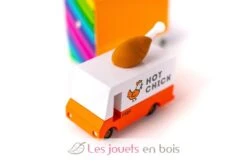 Fried Chicken Van - Candylab Toys -Modell Spielzeug Für Kinder voiture candylab chick van 3
