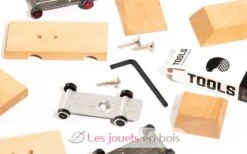 DIY Castor Set Candylab - Candylab Toys -Modell Spielzeug Für Kinder voiture en bois candylab a construire castor set 1