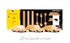 DIY Castor Set Candylab - Candylab Toys -Modell Spielzeug Für Kinder voiture en bois candylab a construire castor set 4 1