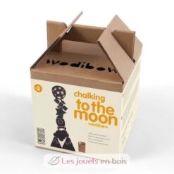 Chalking To The Moon - Wodibow 5 Chalking To The Moon - Wodibow -Modell Spielzeug Für Kinder wodibow to the moon jouet en bois 2